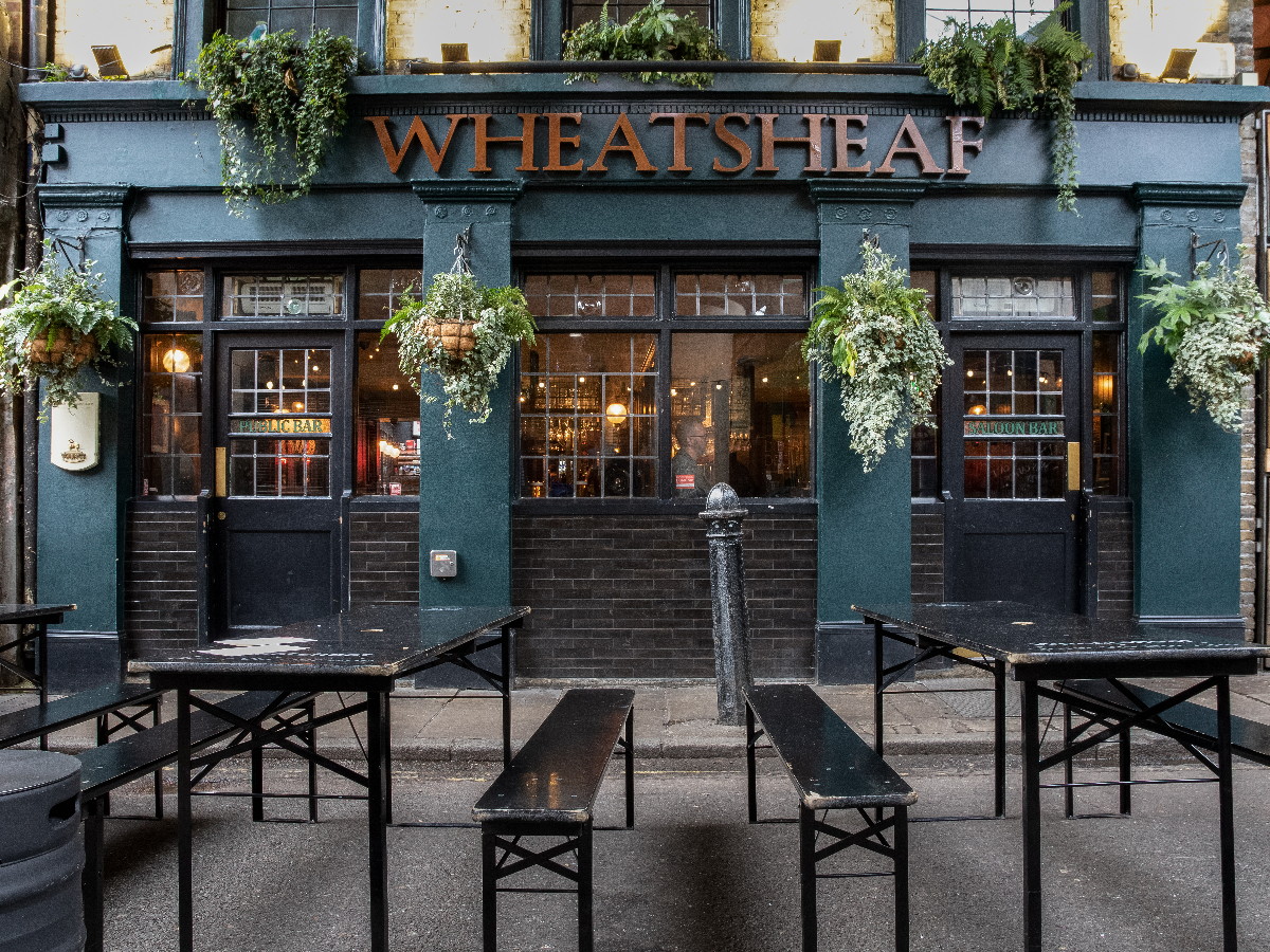 What's On  The Wheatsheaf Pub & Garden in LondonBridge